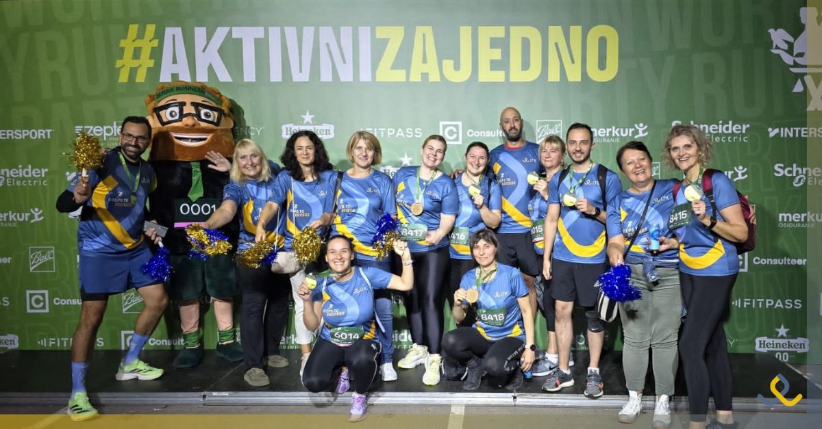 CRE Team at Belgrade Business Run